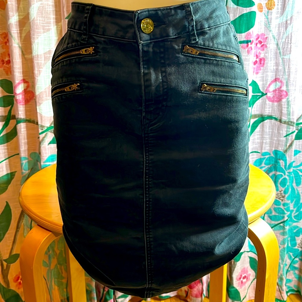 Vintage Express Jean Skirt
